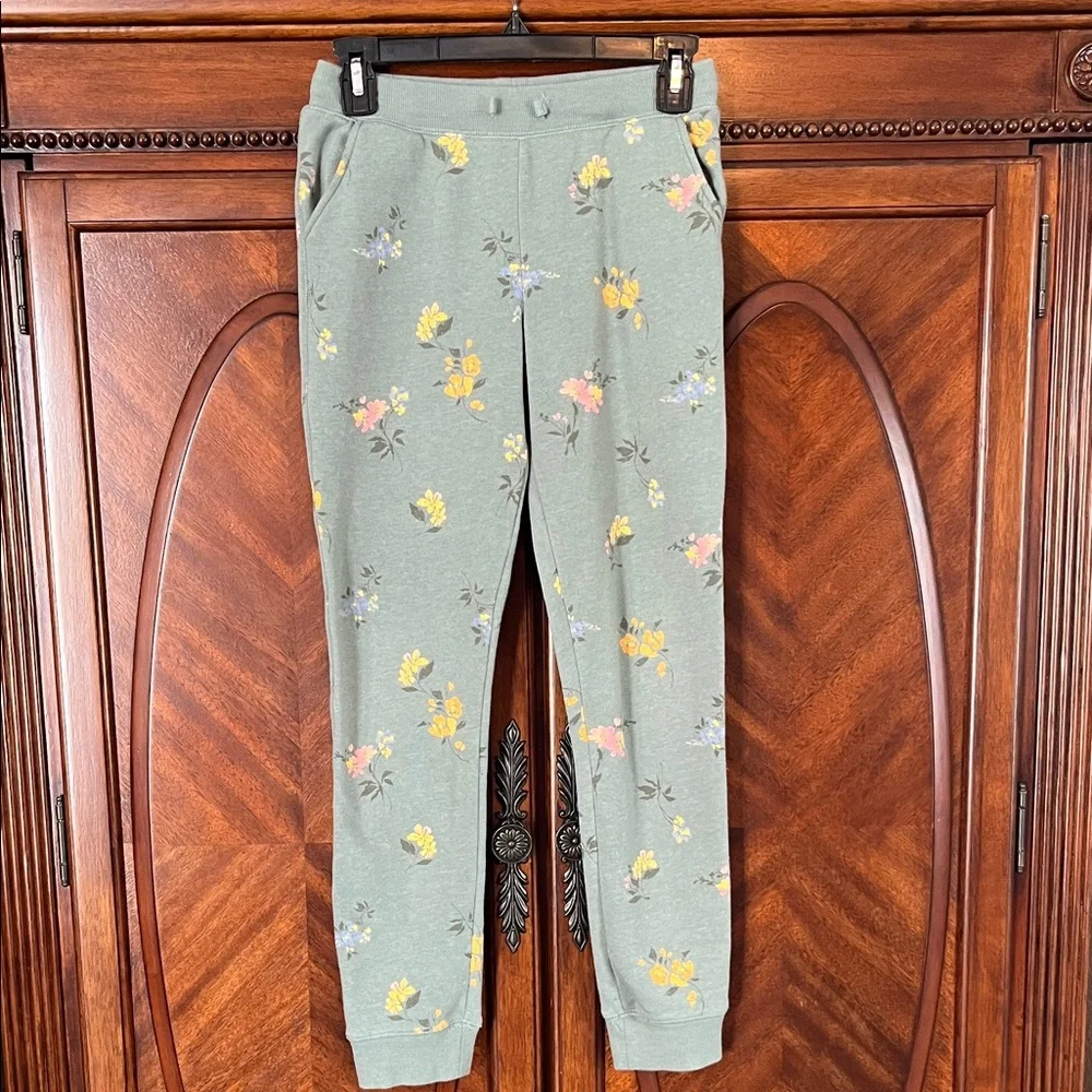 OshKosh B'gosh Girl’s Cozy Floral Joggers